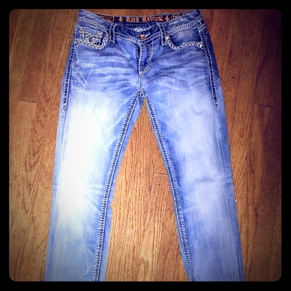 Sherry Rock Revival Easy Straight Size 30